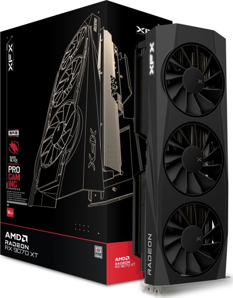 XFX Radeon RX 9070 XT Quicksilver