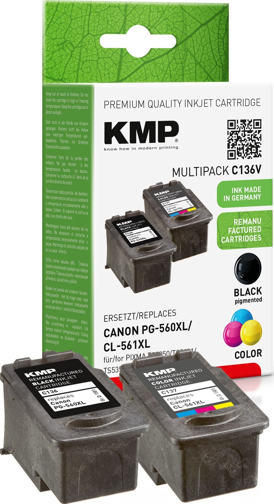 KMP C136V Promo Pack w. Canon