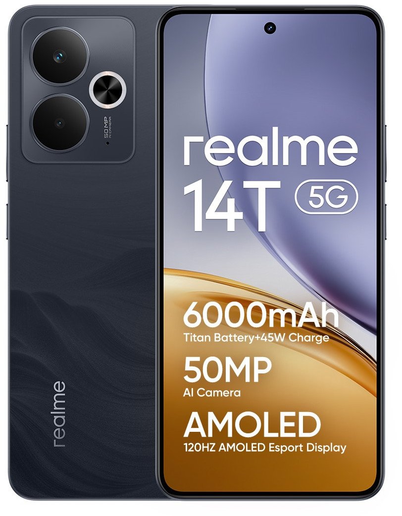 Realme 14T 5G 8/256GB Black |