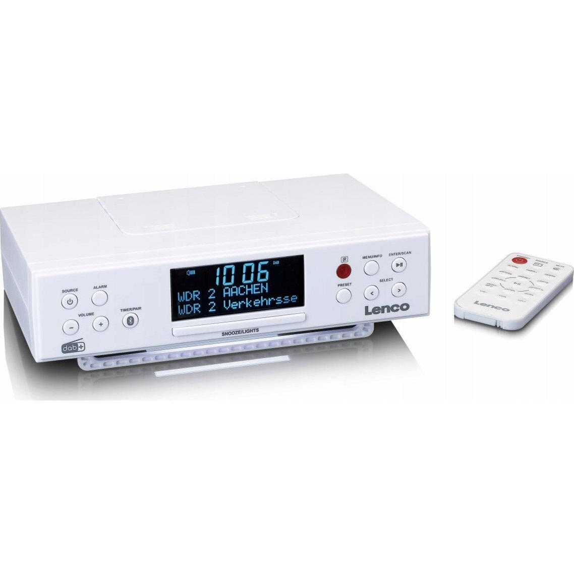 Lenco Lenco KCR-190 white | KCR190WH
