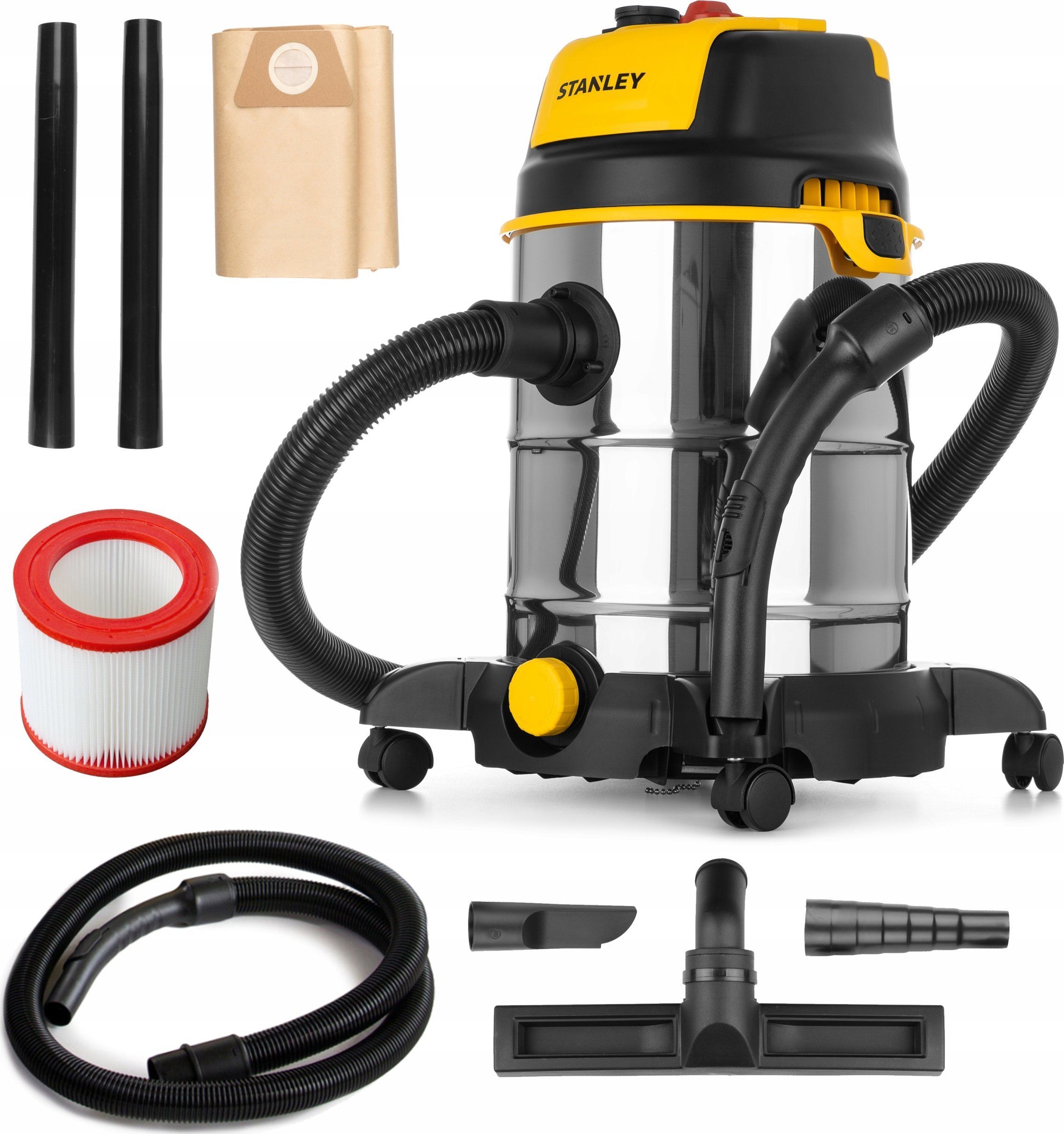 Vacuum cleaner STANLEY SXVC30XTDE Black, Stainless