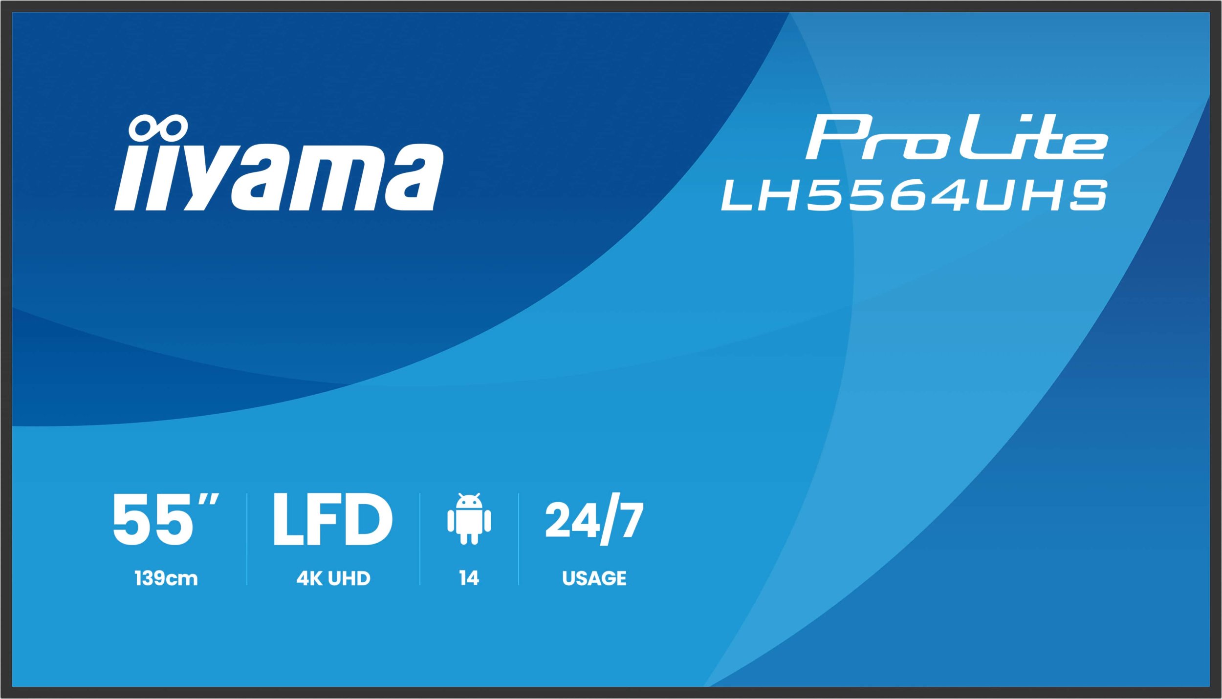 IIYAMA 139.0cm(55") LH5564UHS-B1AG 16:9