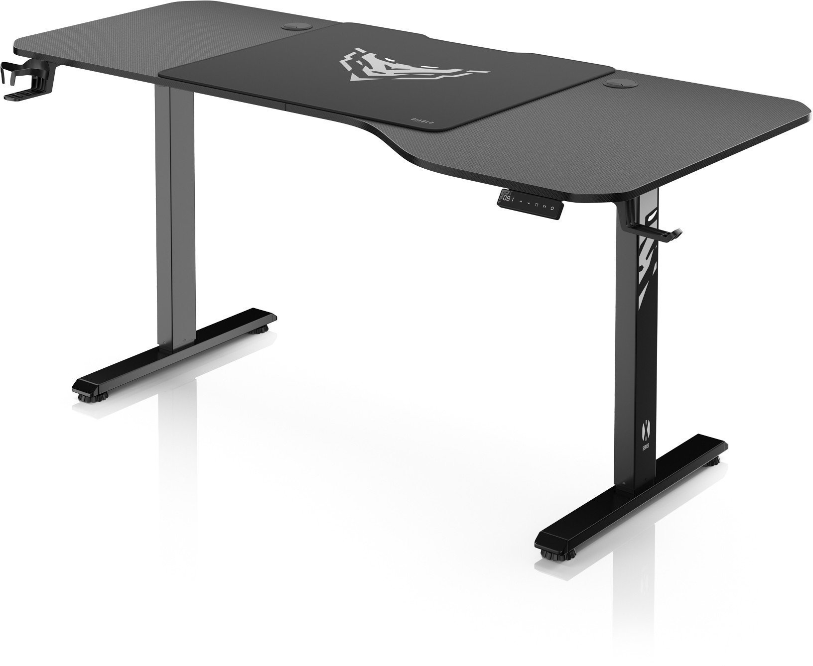 Biurko Diablo Chairs X-Tensio 1600 Czarne
