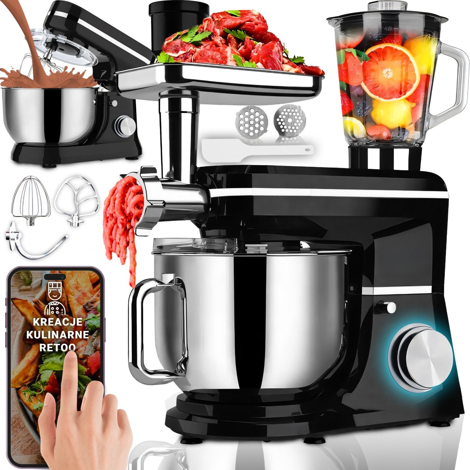 Robot planetarny Retoo Robot kuchenny planetarny