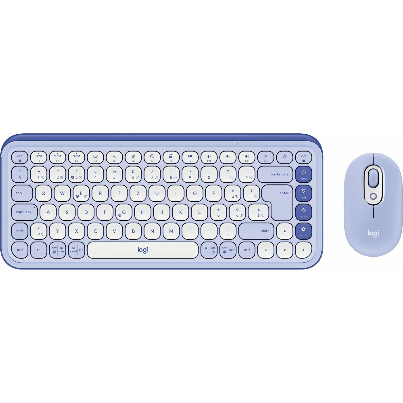 Klawiatura + mysz Logitech POP Icon