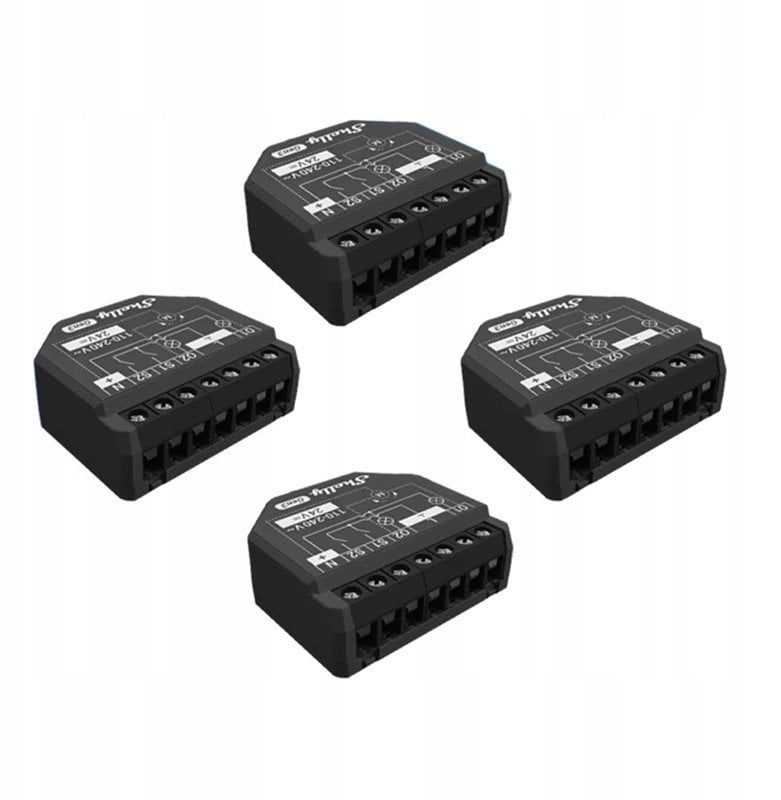 Shelly 2PM Gen3 Set of 4