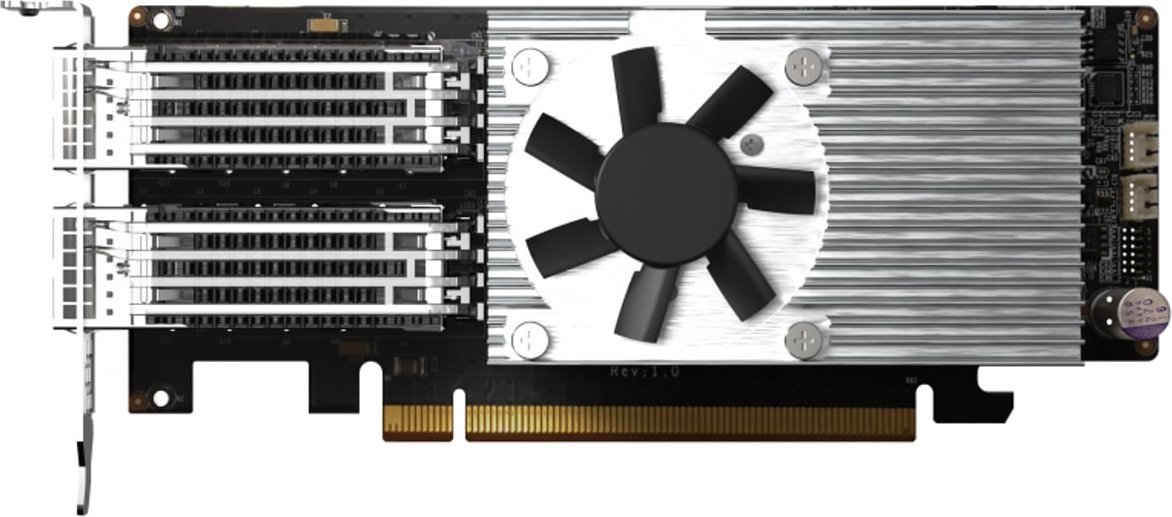 Triton QNAP QXG-100G2SF-E810 100GbE Network Expansion