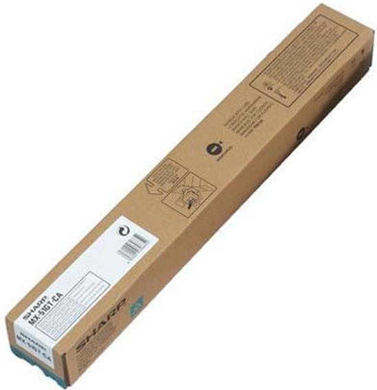 Toner Sharp MX-51GT Cyan Oryginał  (MX51GTCA)