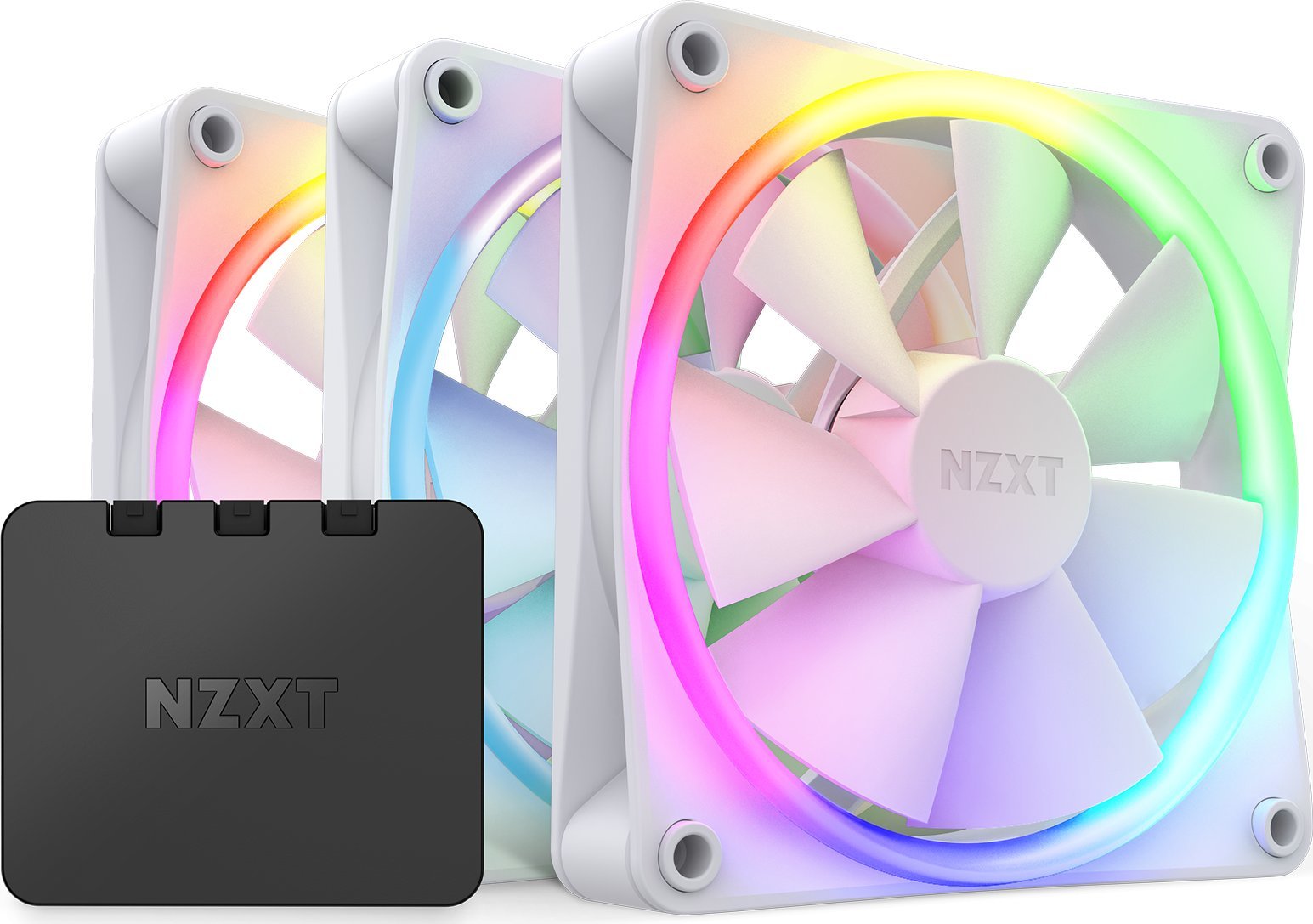 NZXT F120 RGB 120mm White -