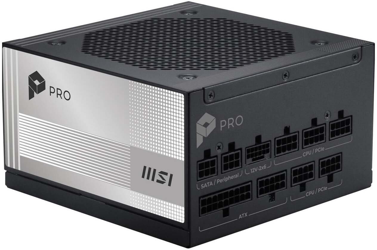 MSI PRO A850PL 850W 80 PLUS