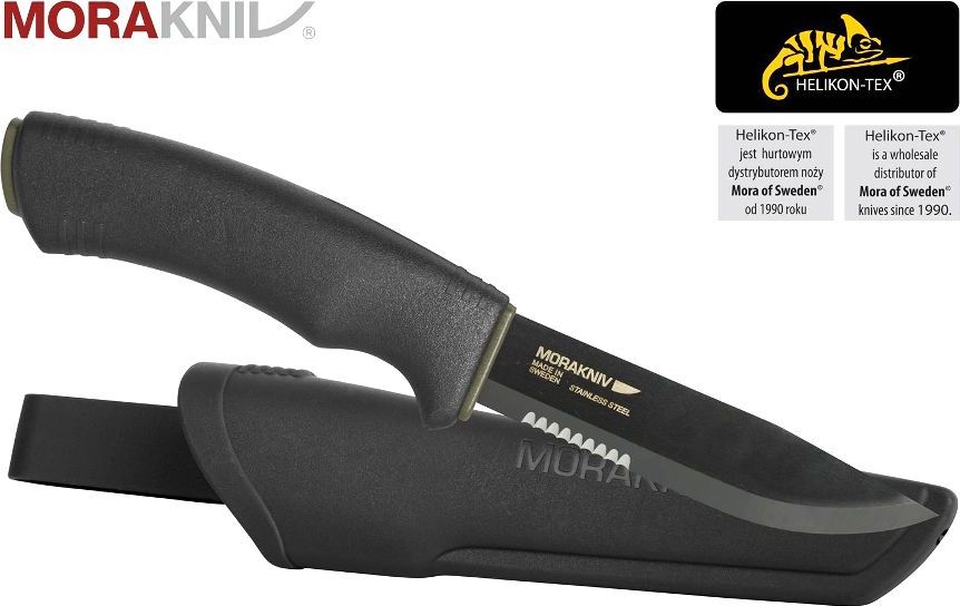 Morakniv Nóż Morakniv Bushcraft Black SRT