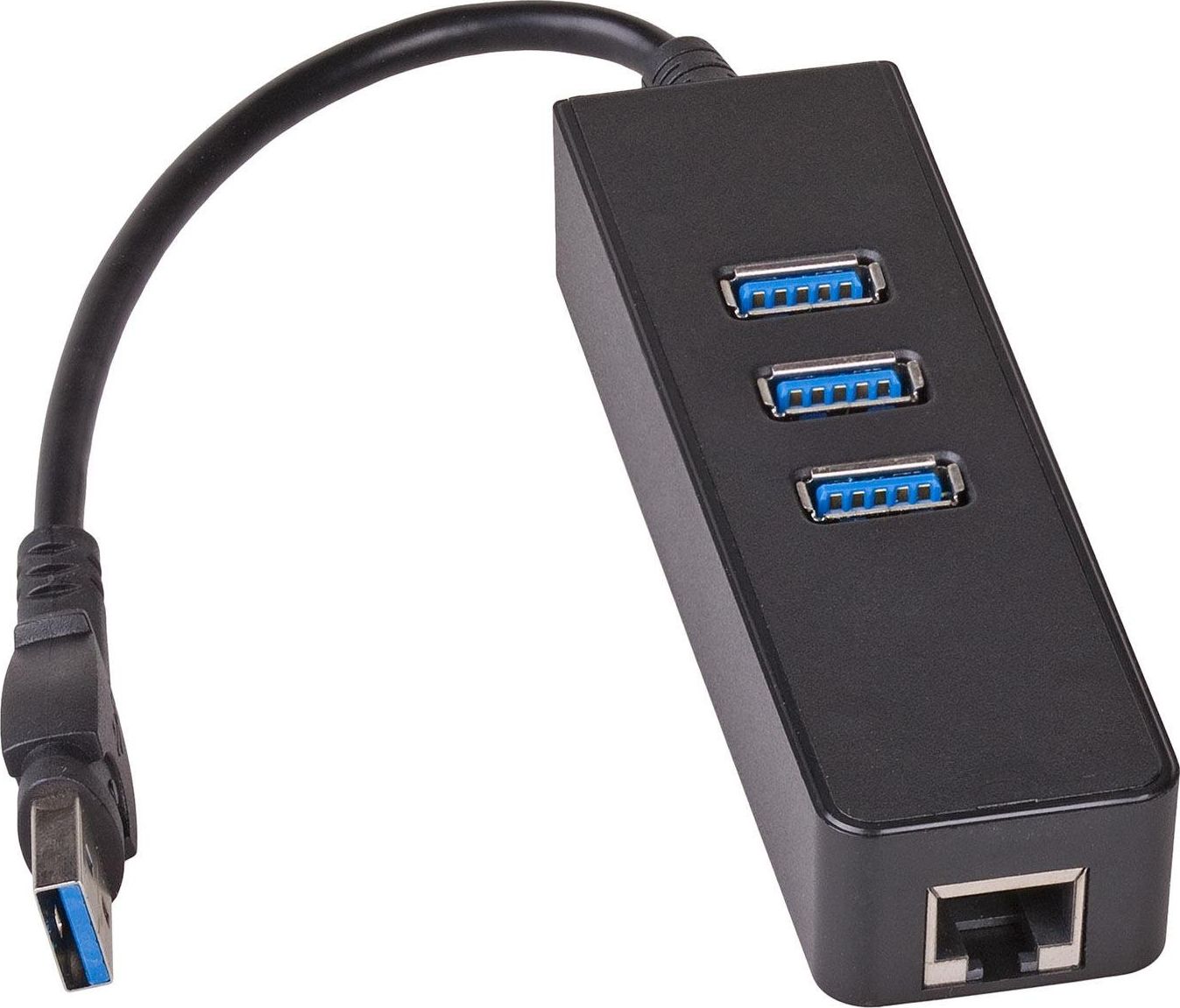 Akyga 1x RJ-45 + 3x USB-A