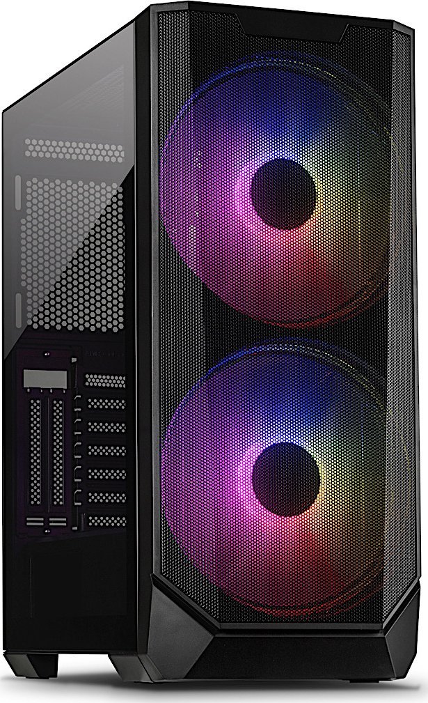 Inter-Tech IT-3503 Airstream Gaming PC Gehäuse