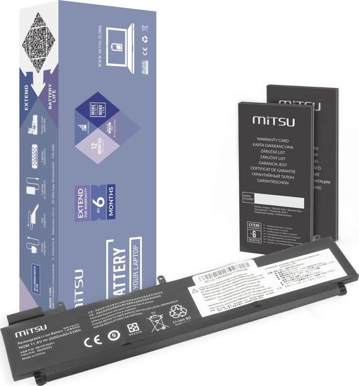 Movano Mitsu Battery for Lenovo ThinkPad