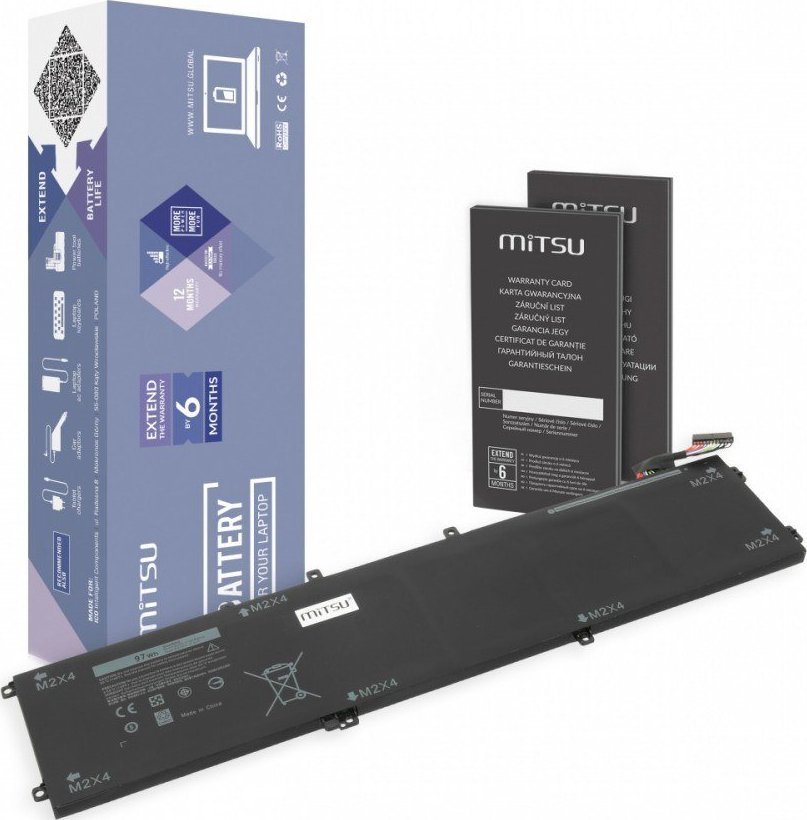 Mitsu Battery for Dell XPS 15