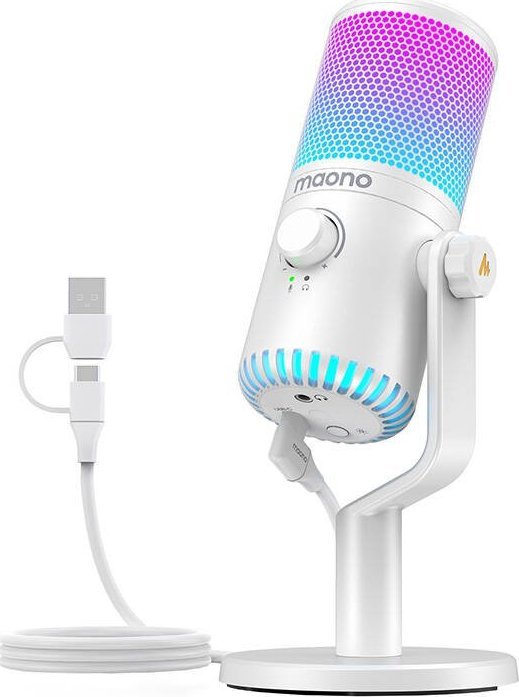 Gaming Microphone Maono DM30RGB (white) |