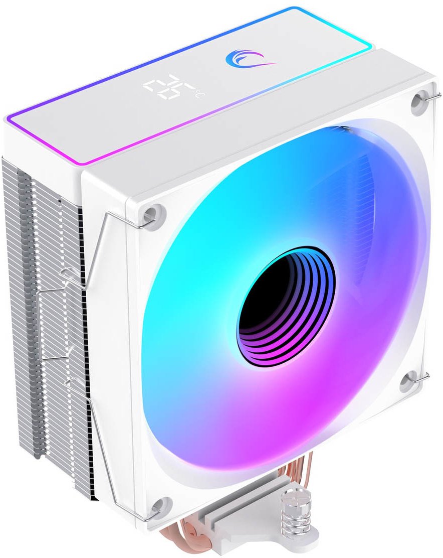 Rampage Octagon B70 120MM ARGB Białe