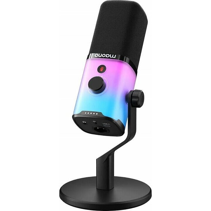Maono PD100X RGB Microphone Black |