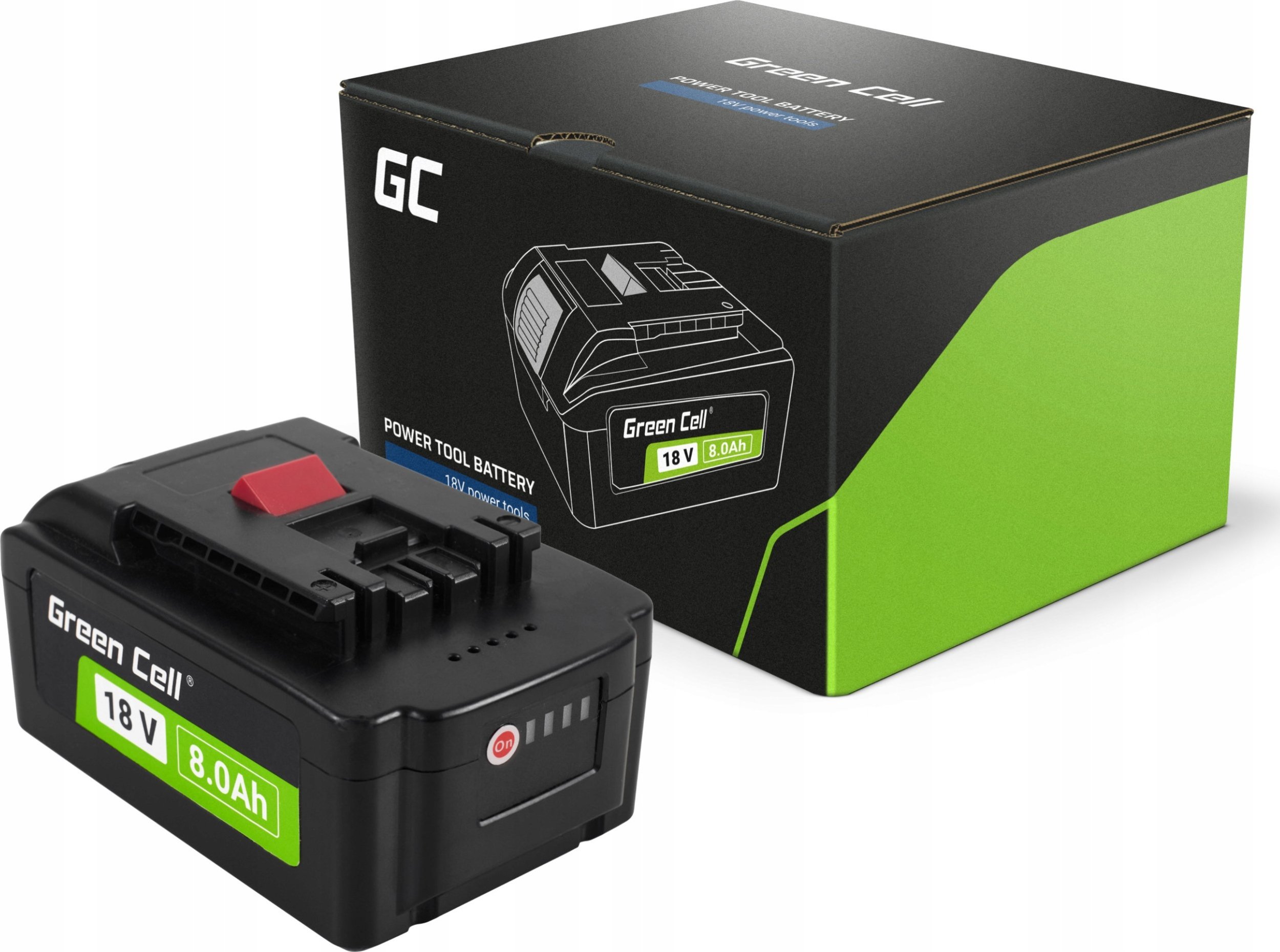 Green Cell do elektronarzędzi Bosch 18V