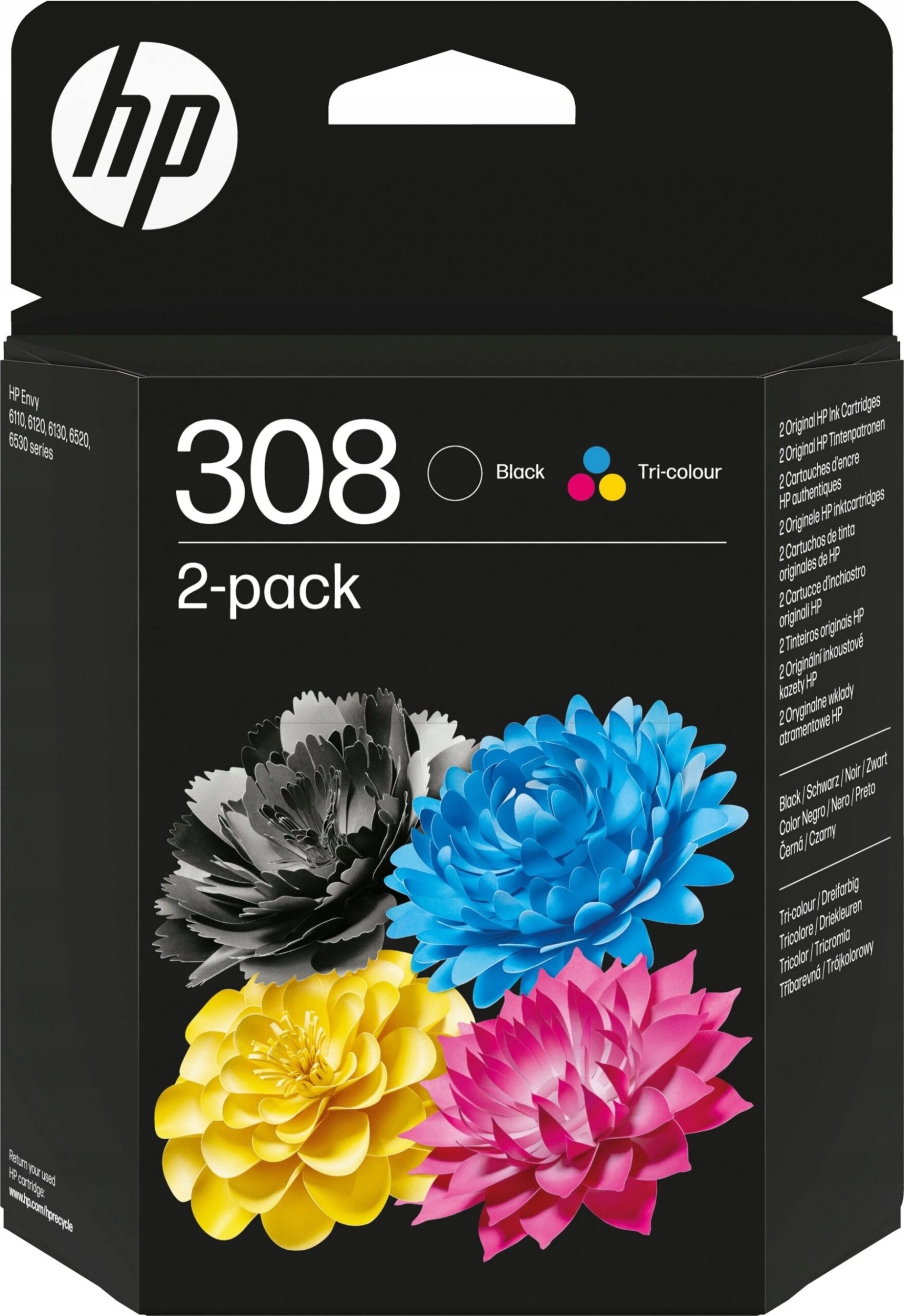 Tusz HP HP/InkHP 308 BK/Tri-Color Ink