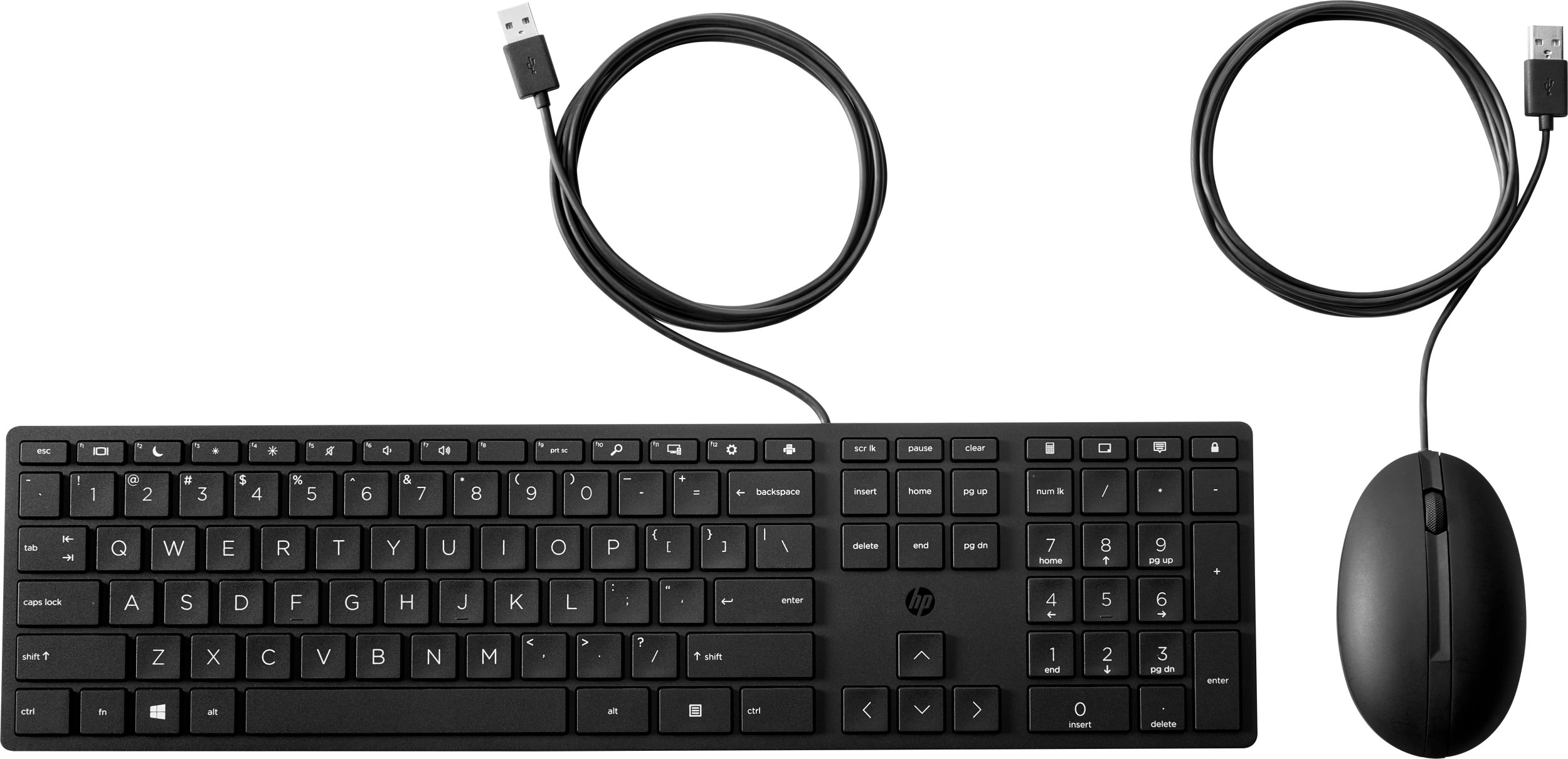 Klawiatura + mysz HP 320MK czarna