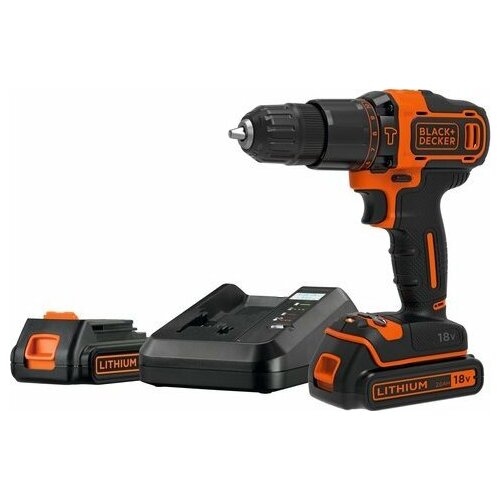 Black&Decker BD WKRĘTARKA UDAR.18V/2x2,0Ah/WALIZKA