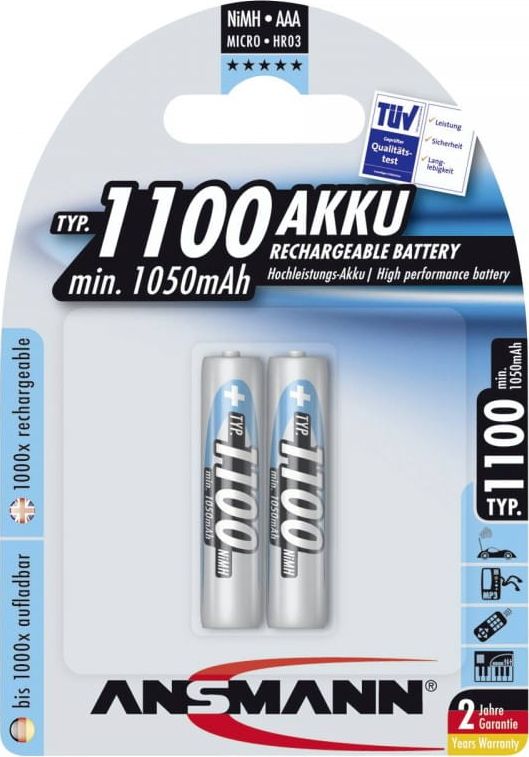 Ansmann Akumulator AAA / R03 1050mAh