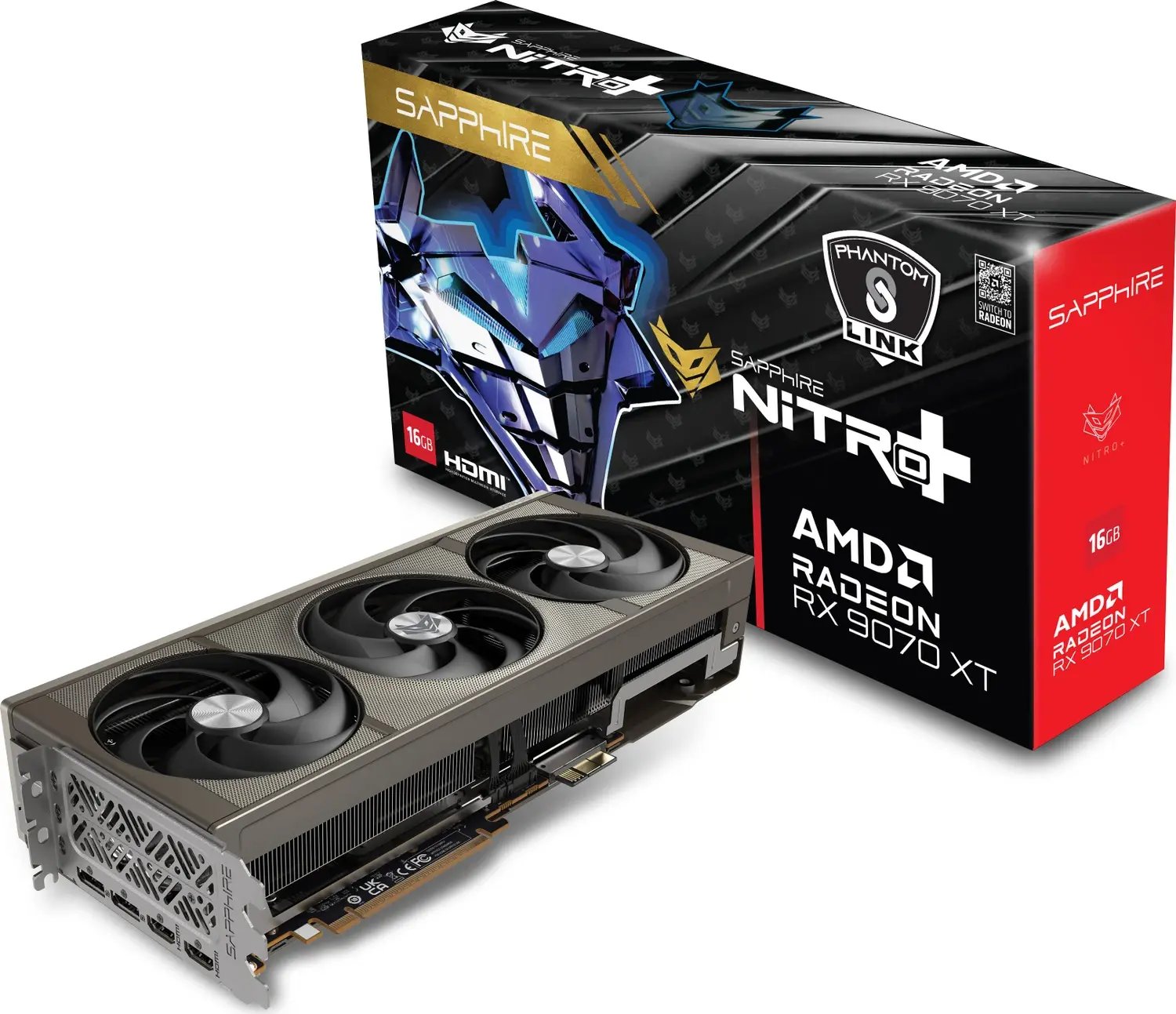Sapphire Radeon RX 9070 XT Nitro+