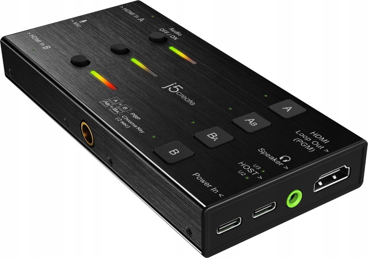 J5CREATE DUAL HDMI VIDEO CAPTURE |