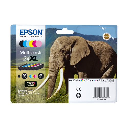 Epson Tinte 24XL C13T24384011 6er Multipack