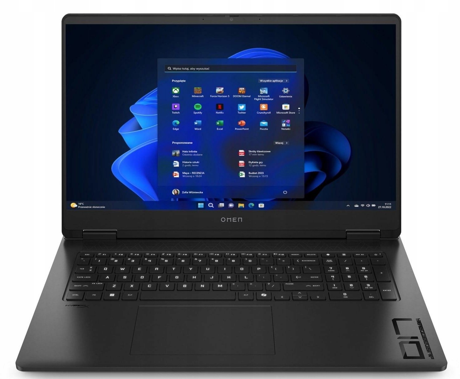 HP Omen 17-db1006nw - Ryzen AI