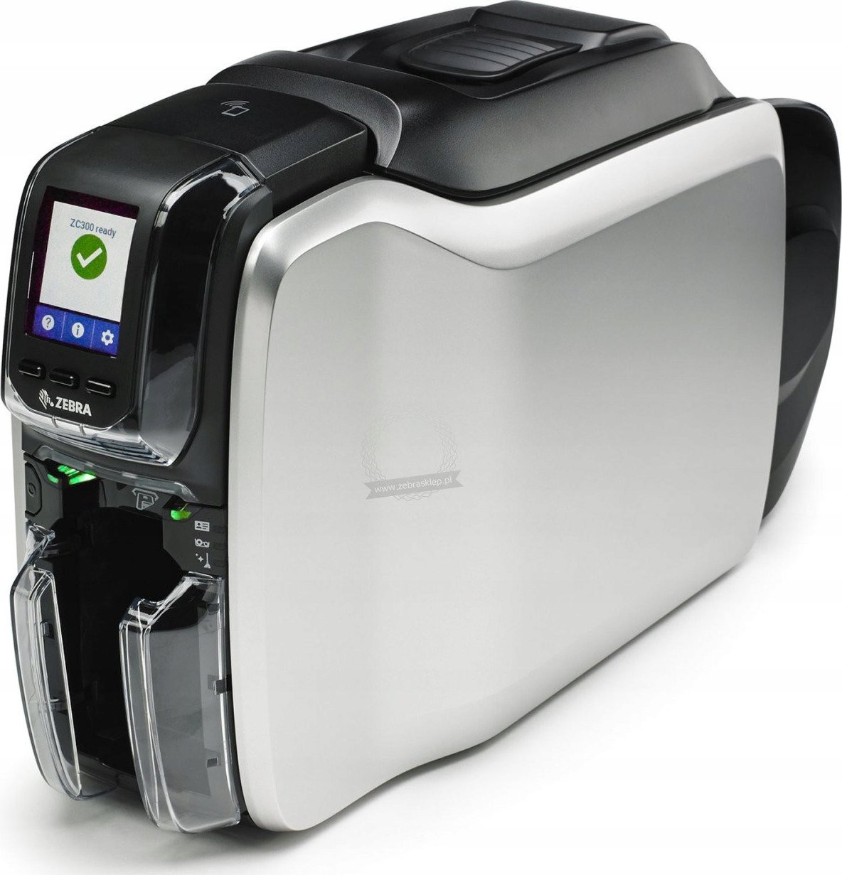 Zebra ZC300PRINT SINGLE SIDED UK/EU/USB &