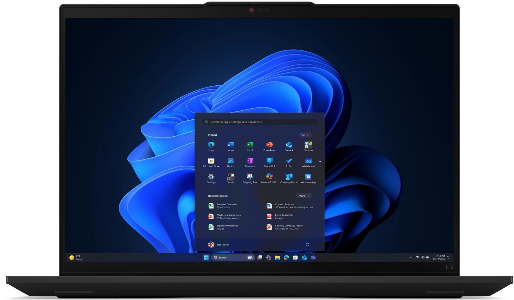 Lenovo ThinkPad L16 Gen 2 (Intel)