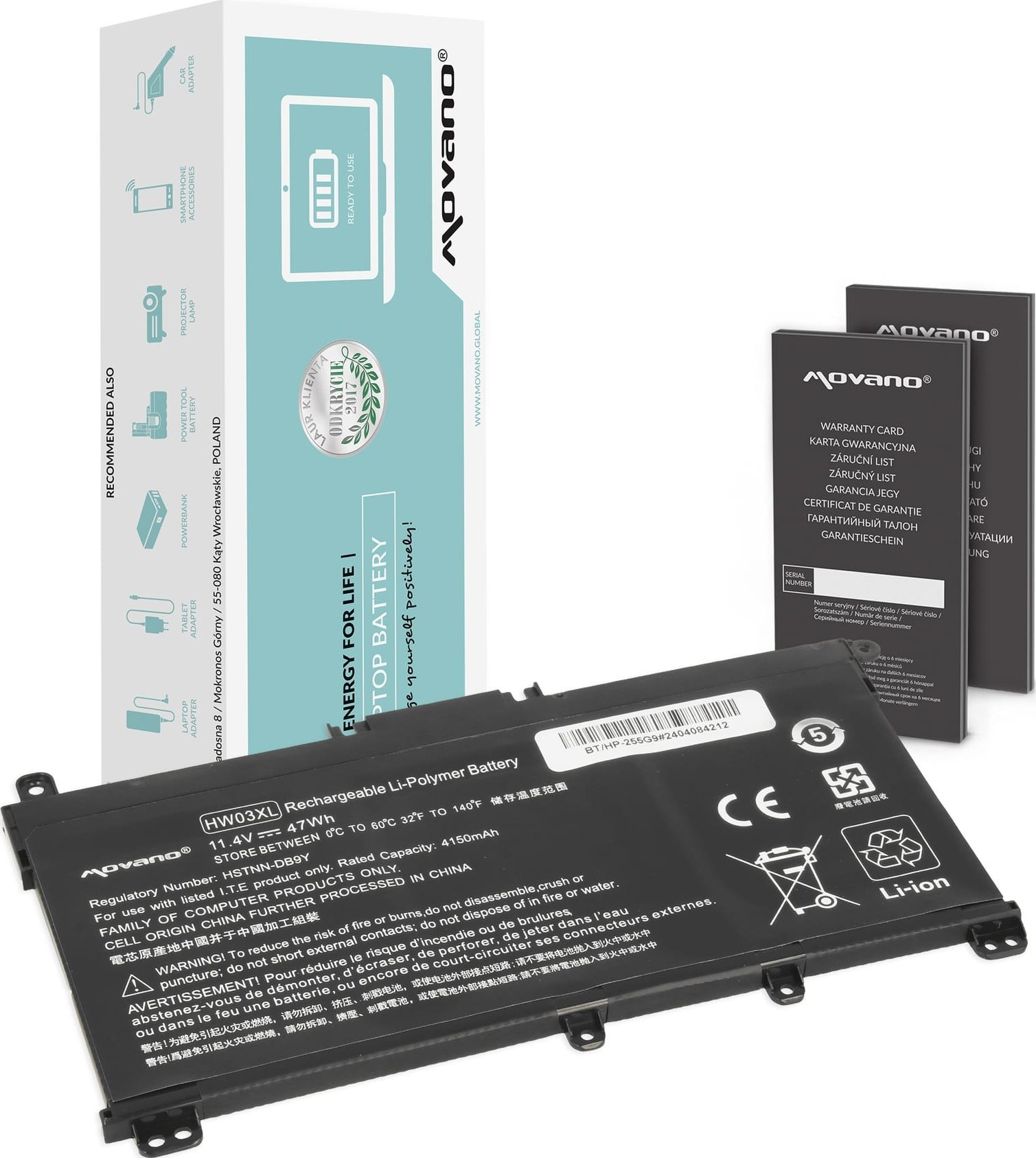 Movano Movano do HP 250 255