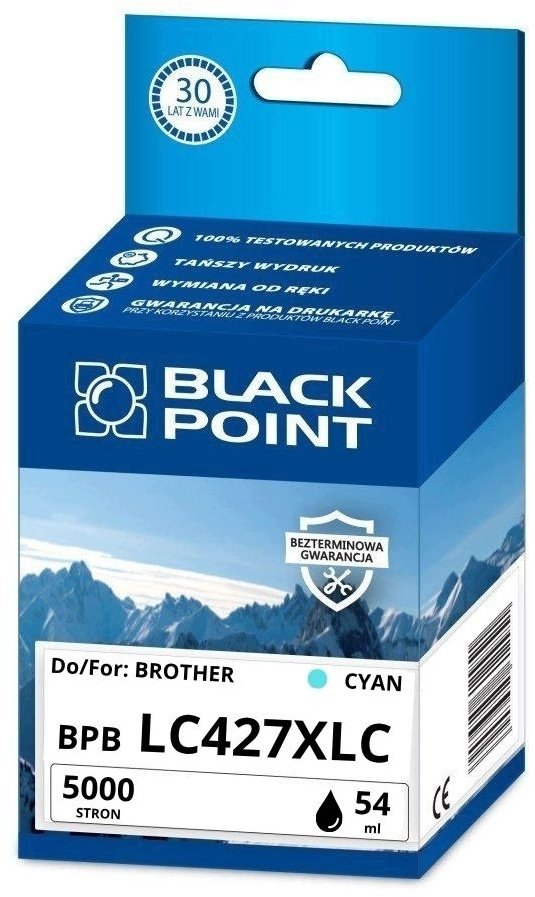 Black Point [BPBLC427XLC] BP (Brother LC-427XLC)