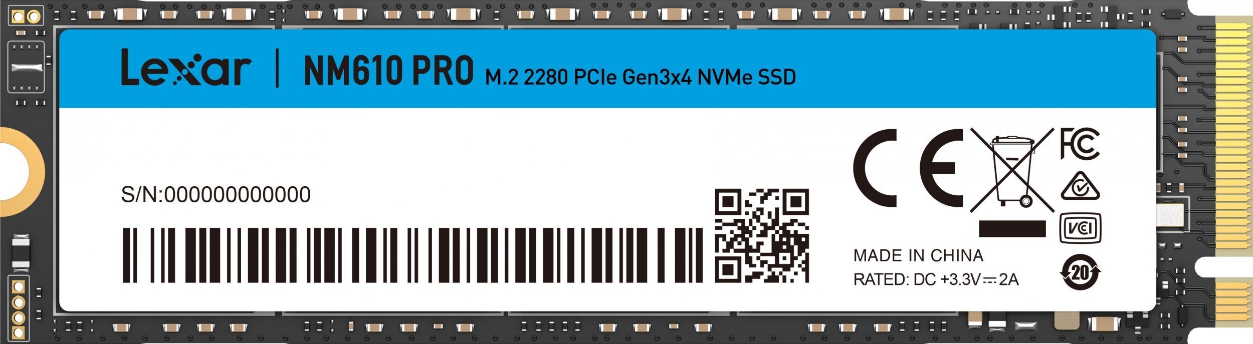 Lexar NM610 PRO 500GB M.2