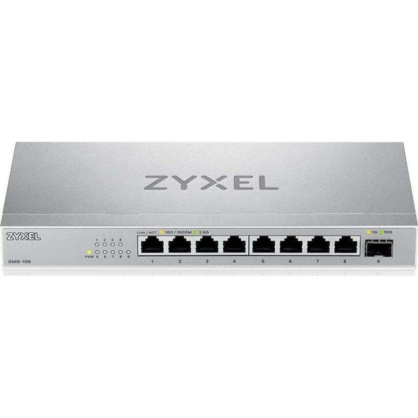 Zyxel  8P 2,5G+ 1SFP+ XMG-108-ZZ0101F