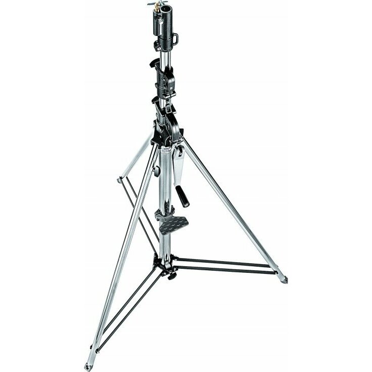 Statyw Manfrotto Statyw WIND-UP Stal Silver