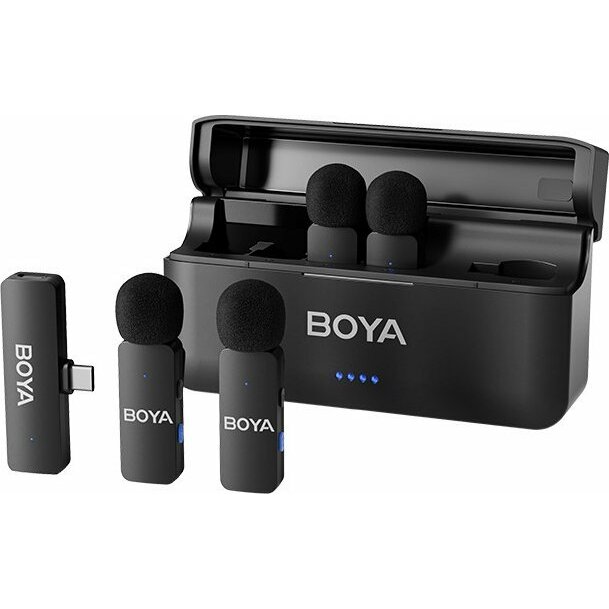 BOYA Microphone Wireless BY-V4 2.4GHz