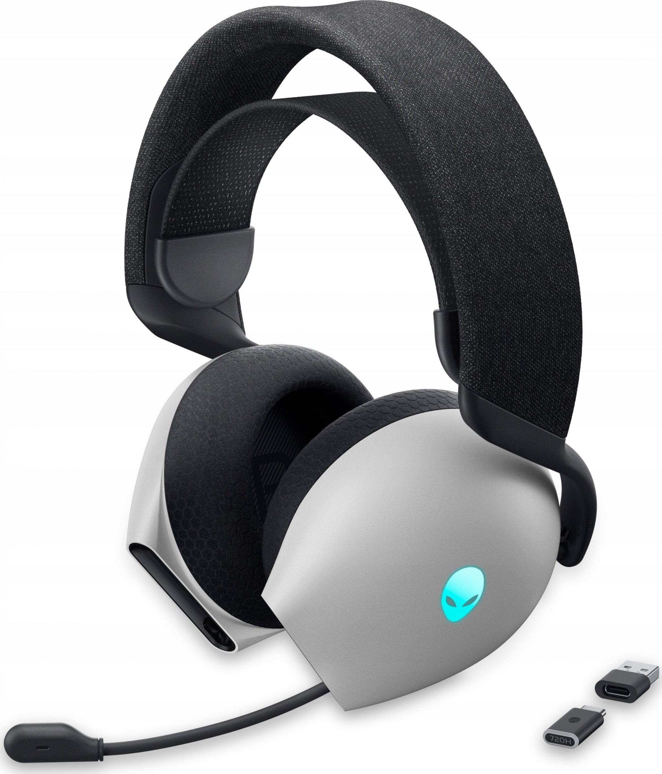 Słuchawki Dell Alienware AW720H Białe (545-BBFD)