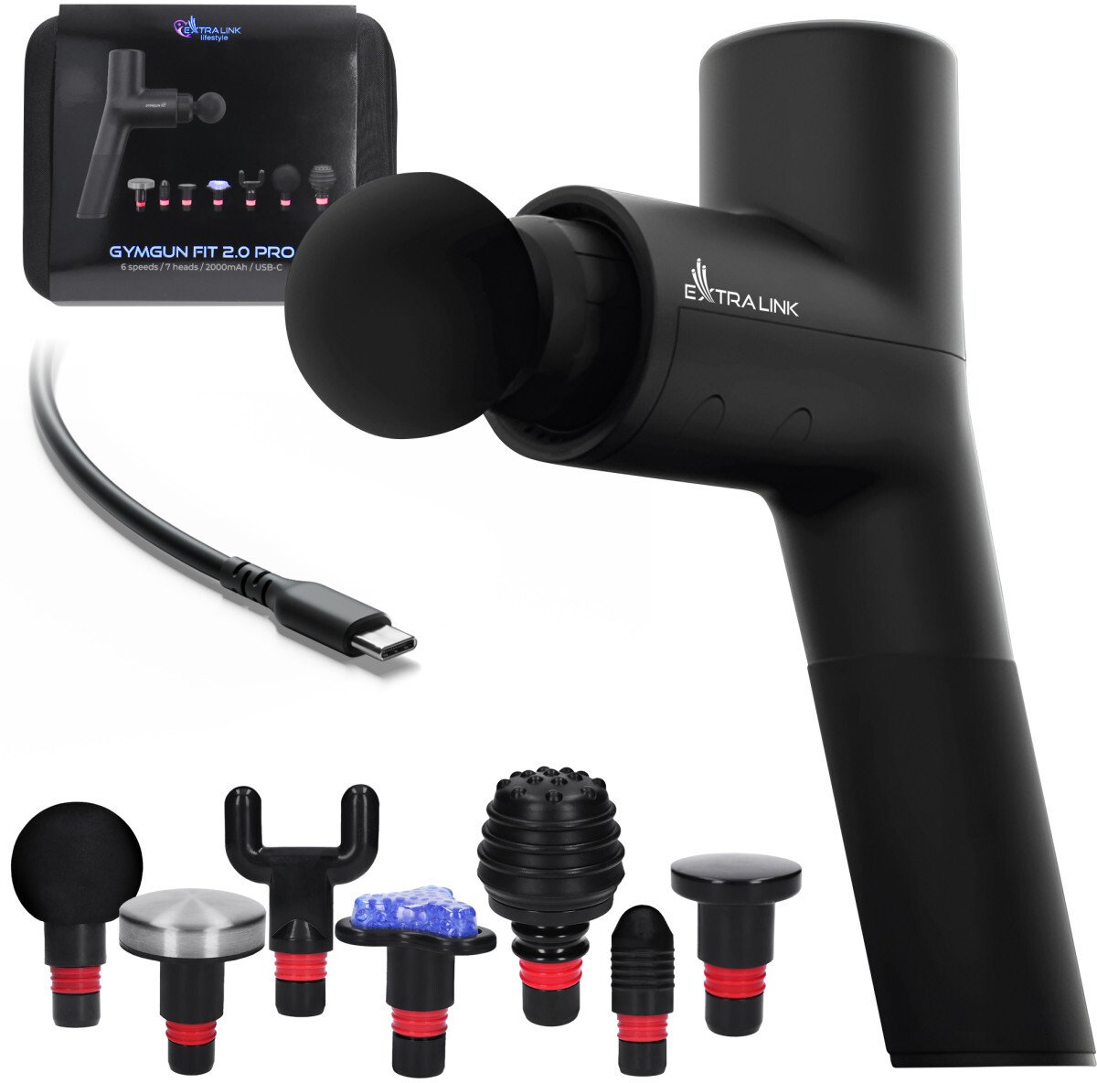 Masażer ExtraLink Gymgun Fit 2.0
