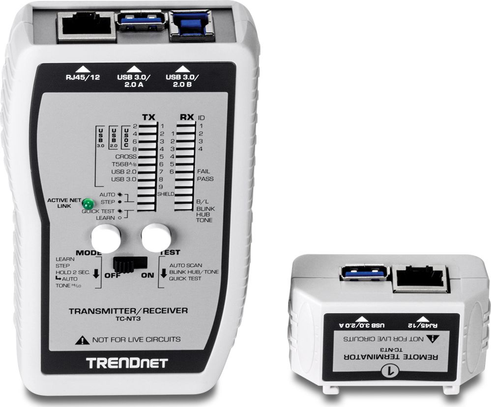 TRENDnet Kabeltester mit Tasche VDV &