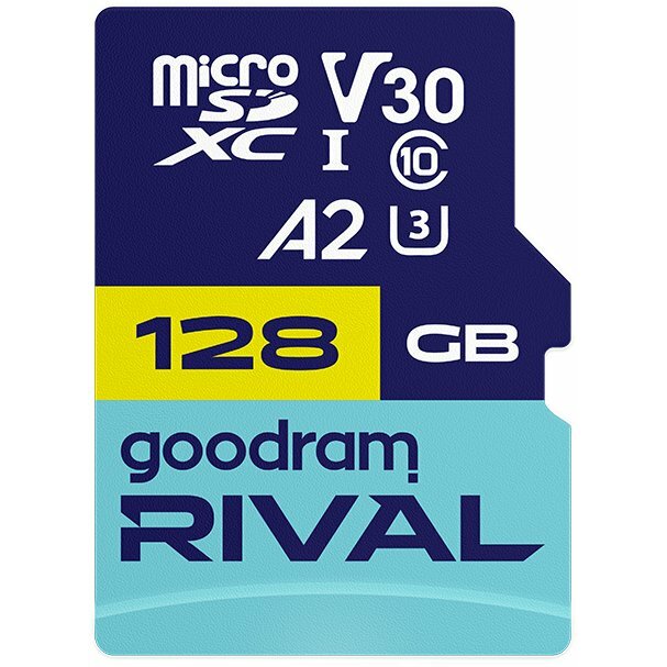 GOODRAM Memory card microSD 128GB Rival