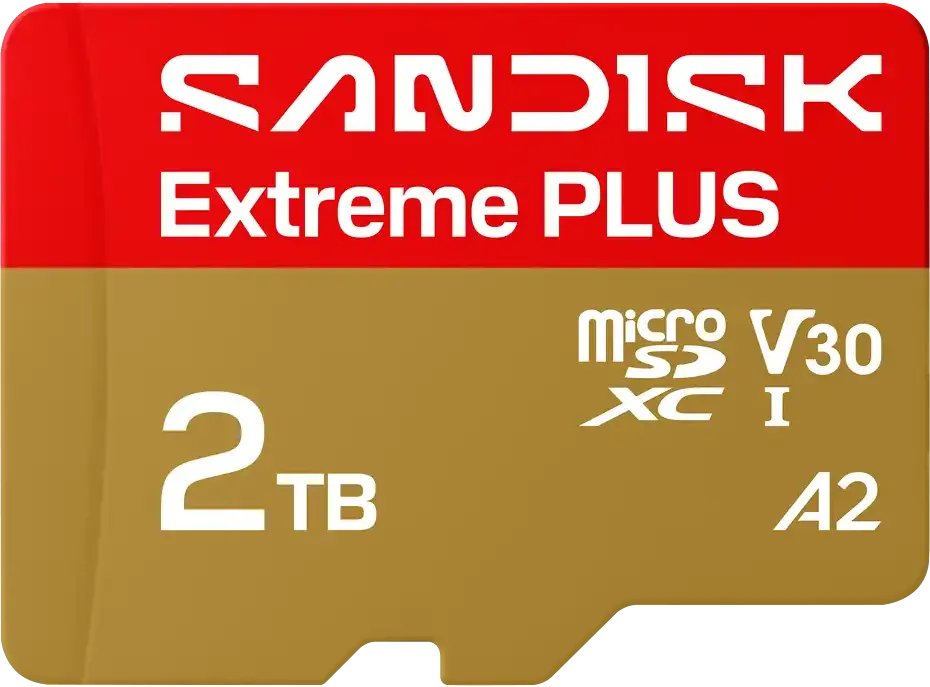 SanDisk Extreme Plus microSDXC 2TB SDSQXBD-2T00-GN6MA