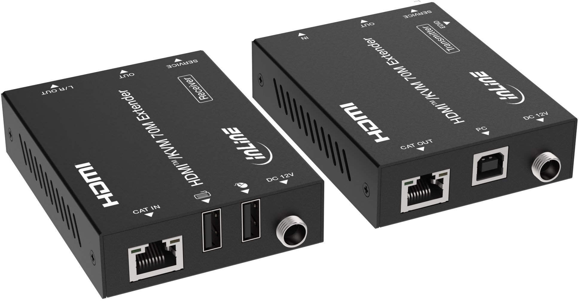 Przełącznik Altusen InLine® KVM Extender Cat
