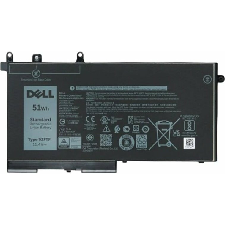 Dell 51 WHr 3-Cell Primary |