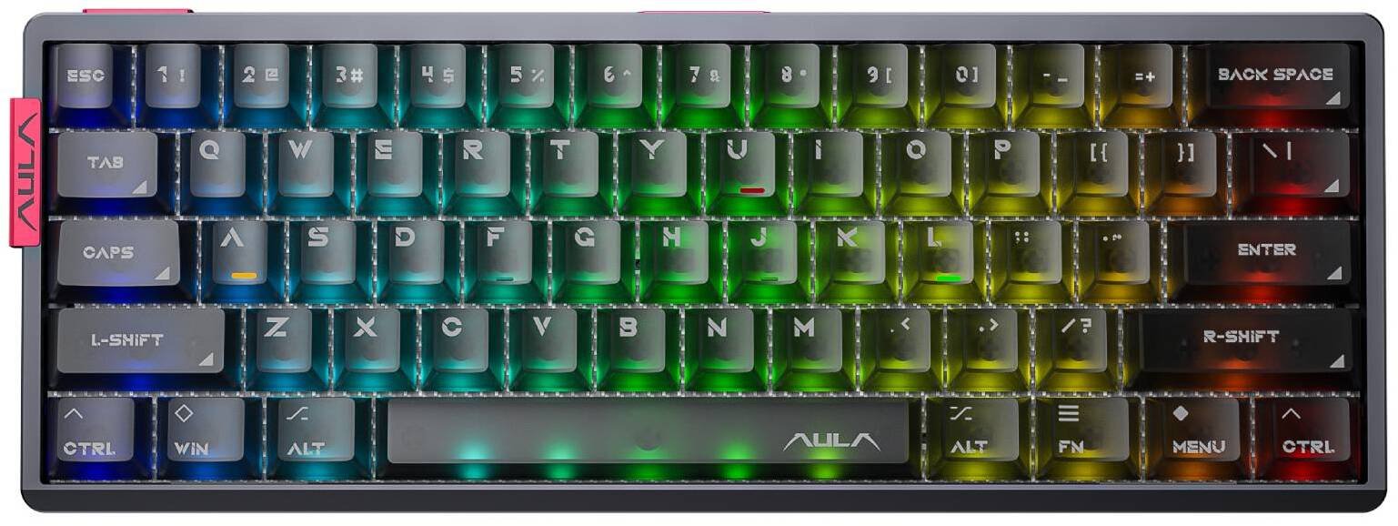 Klawiatura Aula AG60 Pro Snowglow  (AUAG60P-BFTE-SM)