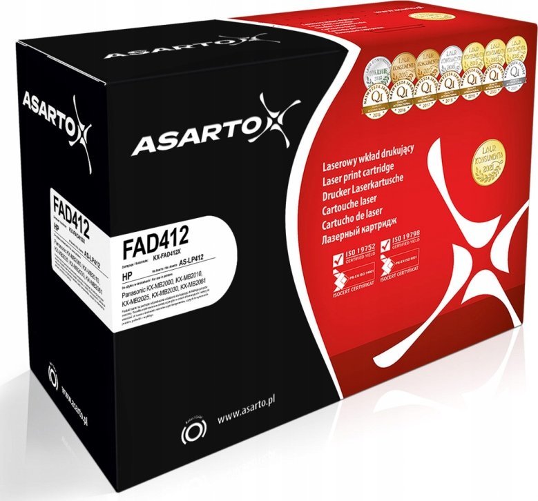 Toner Asarto BÄben do Panasonic FAD412
