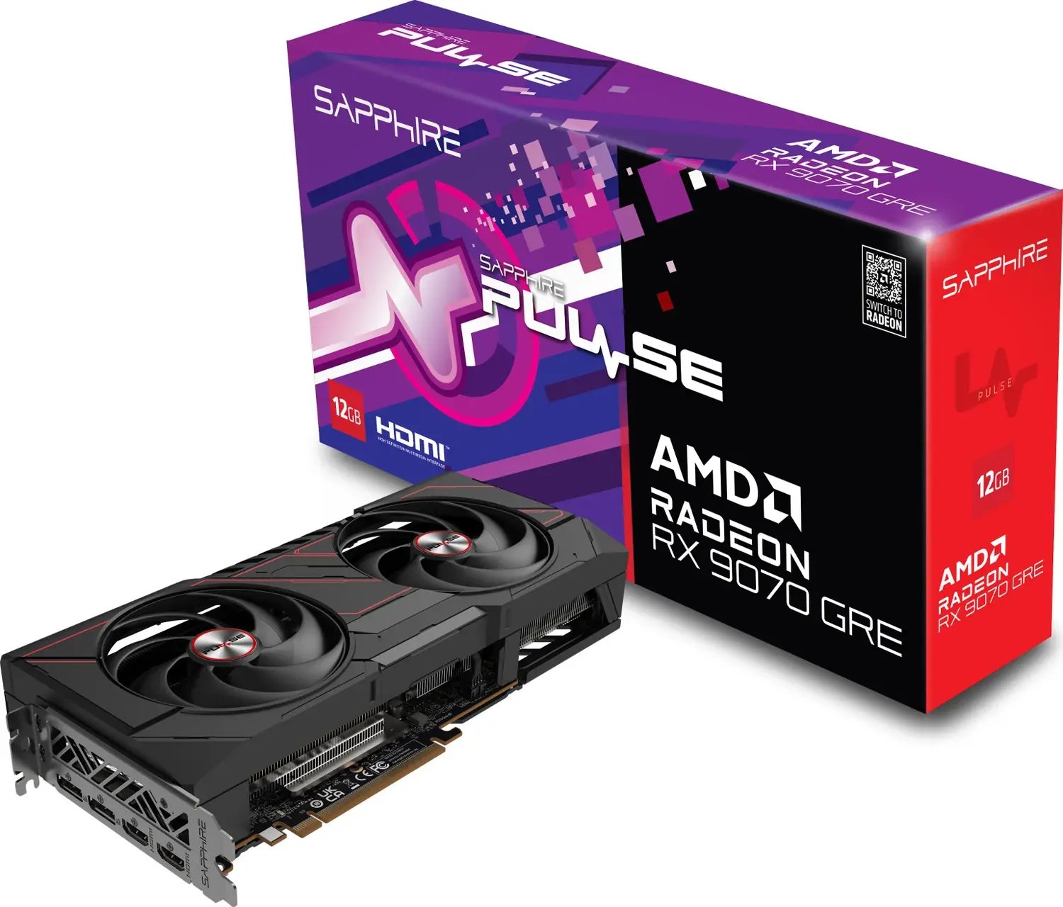 Sapphire Radeon RX 9070 GRE PULSE