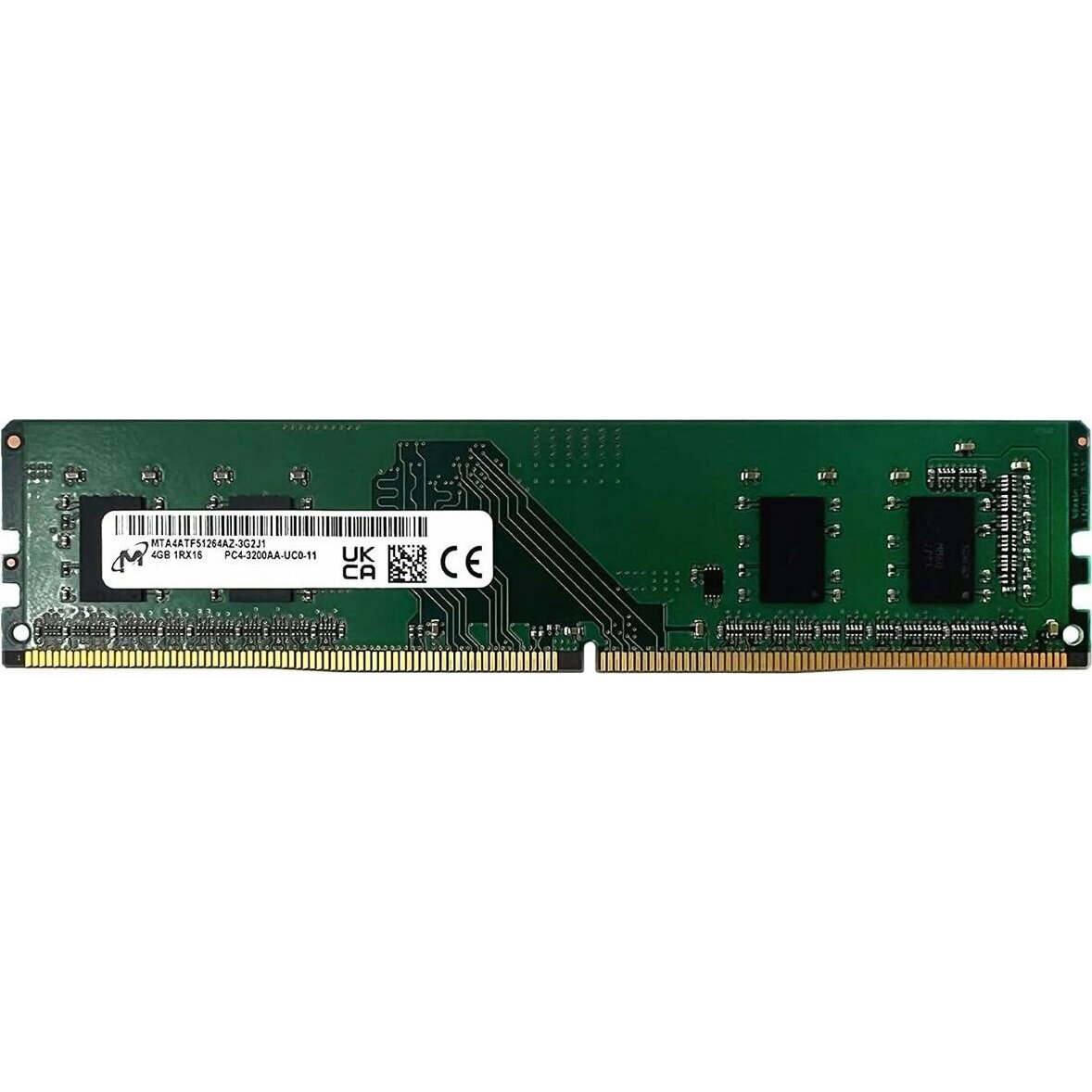 Micron 4GB DDR4-3200 CL22 Memory |